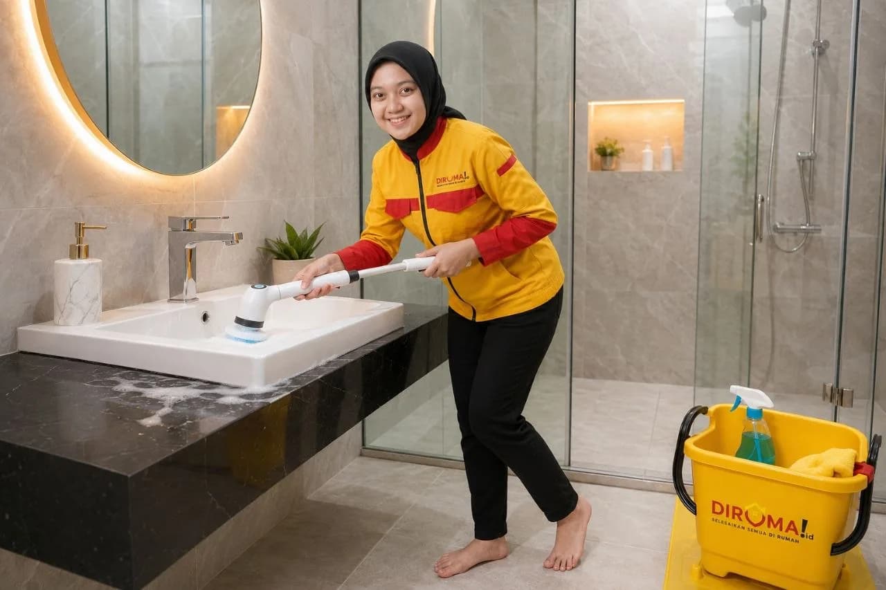 Pembersihan Kerak Kamar Mandi