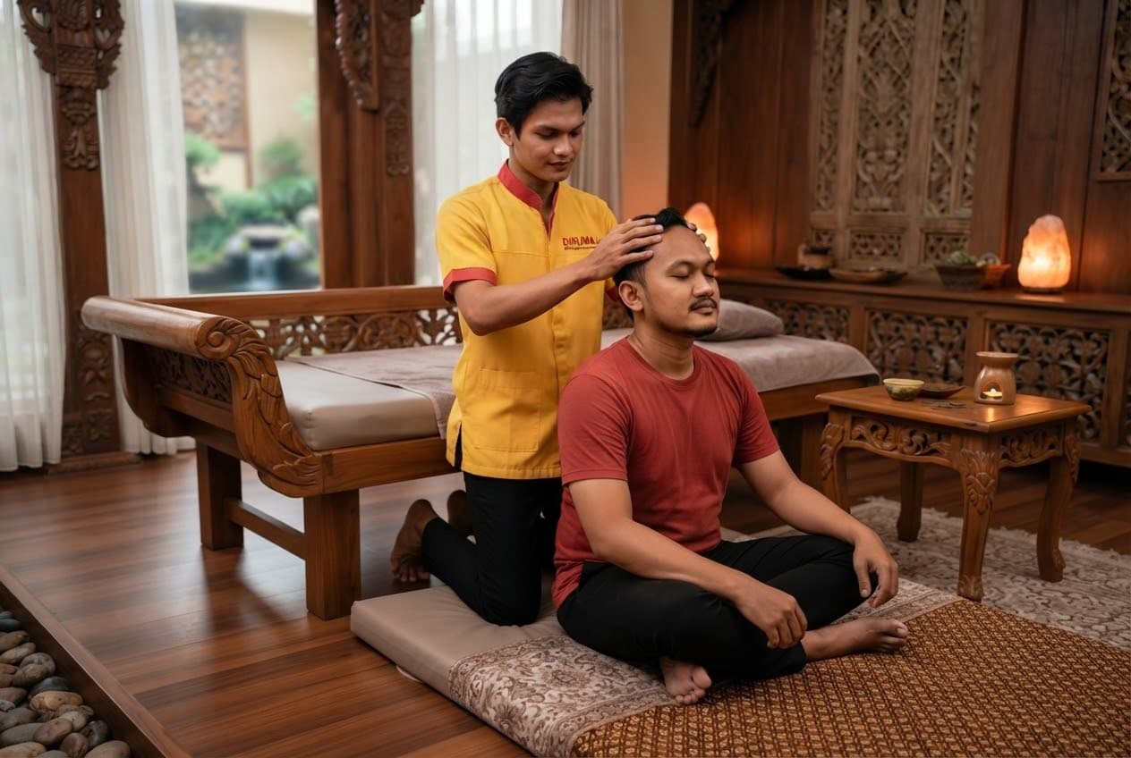 TraHead (Tradisional kombinasi pijat kepala)